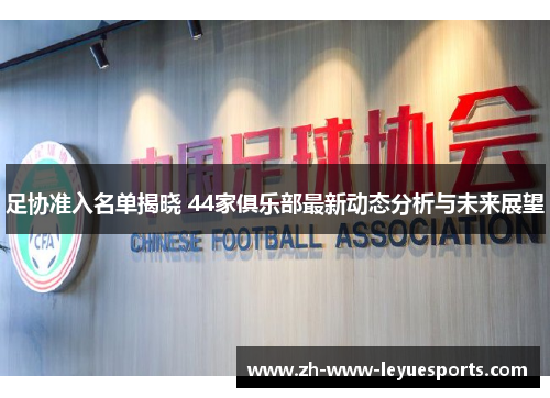 足协准入名单揭晓 44家俱乐部最新动态分析与未来展望